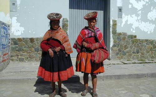 Ollantaytambo népviselet