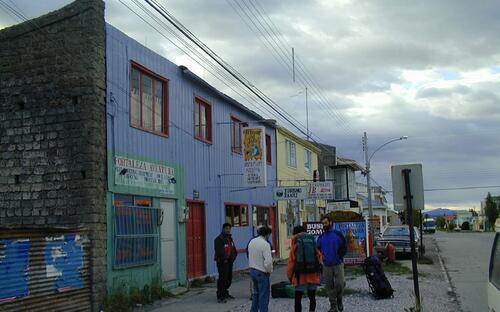 Puerto Natales utcakép