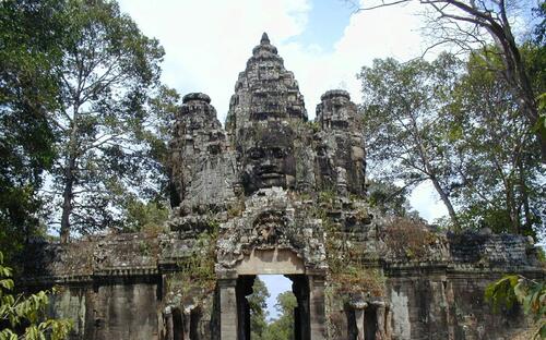 Ta Phrom bejárata