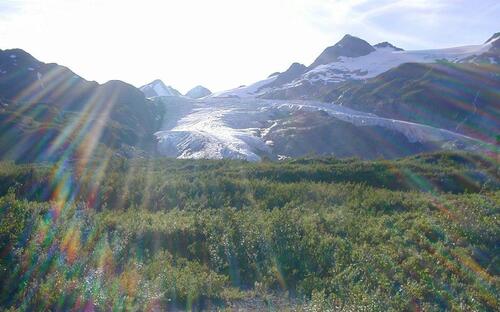 Thompson pass gleccser